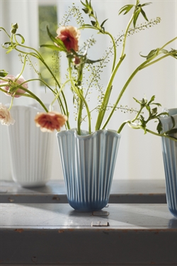 Hammershøi Unfold vase H16.5 cm blå fra Kähler