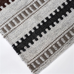 HDTerra gulvtæppe 200x100 cm grå fra House Doctor