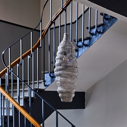 HDmesh loftlampe børstet sølvfinish fra House Doctor