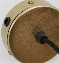 HDmesh loftlampe antik champagne sølv finish fra House Doctor