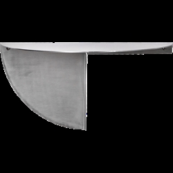 HDMega sidebord børste sølvfinish fra House Doctor
