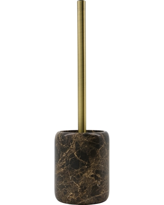 HDAble toiletbørste i brun marmor fra House Doctor