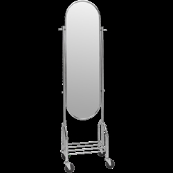 HDImage gulvspejl med sølv finish fra House Doctor