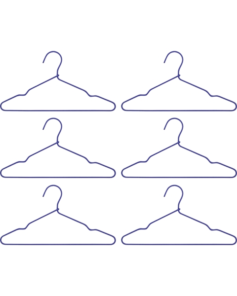 Bøjle HDWire blå 6 stk fra House Doctor