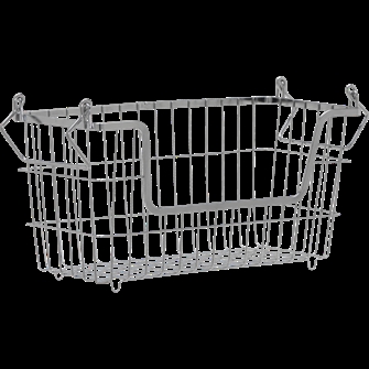 HDTaw Tråd opbevaringskurv krom 32x18 cm fra House Doctor