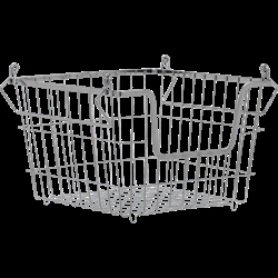 HDTaw Tråd opbevaringskurv krom 32x23 cm fra House Doctor