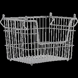 HDTaw Trådopbevaringskurv krom 27x20 cm fra House Doctor