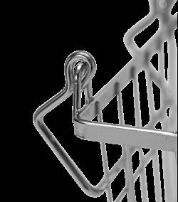 HDTaw Tråd opbevaringskurv krom 26x26 cm fra House Doctor