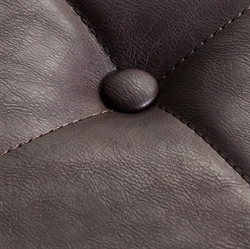 Bænk HDLao, Mulberry, sort med chrome finish fra House Doctor