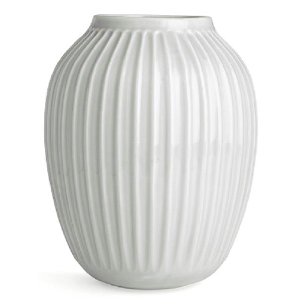 Hammershøi vase stor hvid Kähler