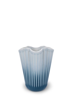 Hammershøi Unfold vase H16.5 cm blå fra Kähler