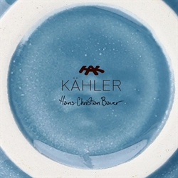 Hammershøi Unfold vase H16.5 cm blå fra Kähler