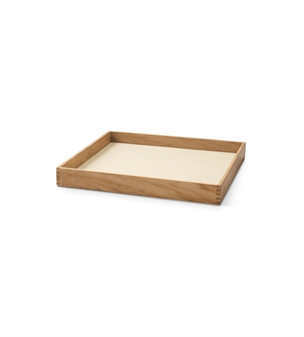 Teak Tray Even - Bakke medium / nupo fra LindDNA