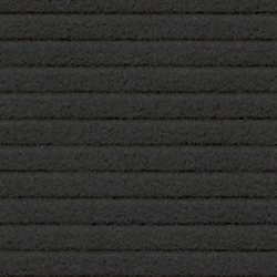 Dækkeserviet curve recycle læder Corduroy LindDNA black ink