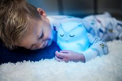 Lumipets - Ugle børnelampe natlampe med fjernbetjening fra Lumiworld