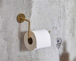 WALL Toiletrulleholder - messing fra MOUD Home
