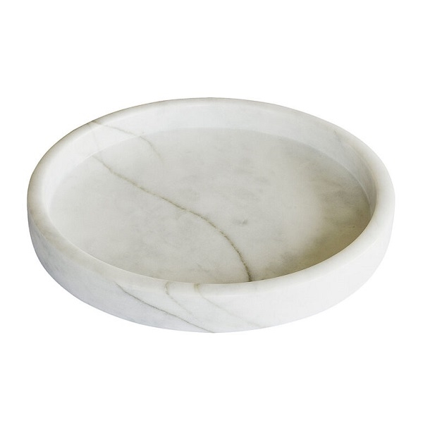 MARBI marmor bakke - hvid Ø22 cm fra MOUD Home