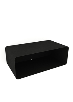 Nelio natbord i sort stål fra Metallbude