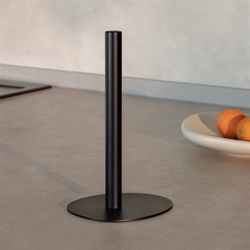 Ivana køkkenrulleholder til bord i sort fra Metallbude