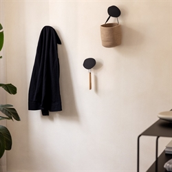 Lou knage organisk form sort 3 stk fra Metallbude