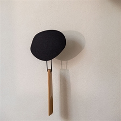 Lou knage organisk form sort 3 stk fra Metallbude