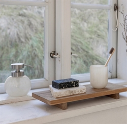 Opal dispenser lav i linen fra Mette Ditmer