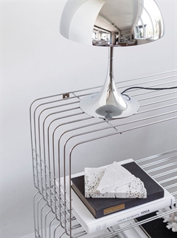 Wire Rack - hylde i krom fra Mette Ditmer