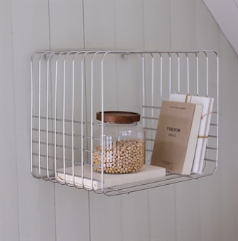 Wire Rack - hylde small i krom fra Mette Ditmer