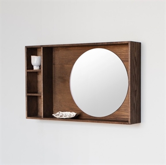 SHOW-ME spejlhylde small i mørkolieret fra Mette Ditmer