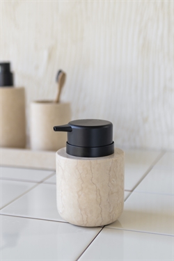 Marble dispenser - marmor dispenser lav i sand fra Mette Ditmer