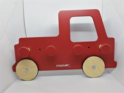 Lastbil knagerække i rød fra Moover Toys
