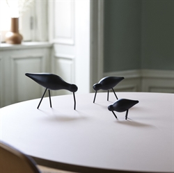 Shorebird sort eg og sort ben i small fra Normann Copenhagen