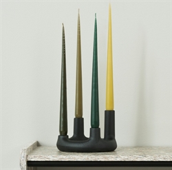 Trin lysestage i sort fra Normann Copenhagen