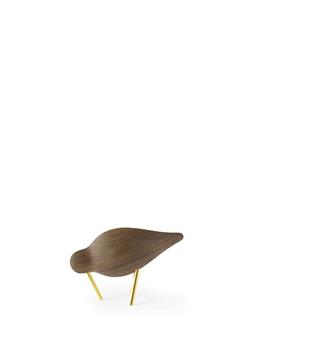 Shorebird valnød og messing i small fra Normann Copenhagen