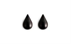 Dropit knage sort small 2 pk fra Normann Copenhagen