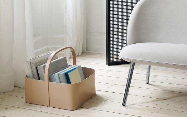 Shaker Kurv sand 45x45 cm fra Normann Copenhagen