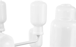 Amp lysekrone large hvid, hvid marmor fra Normann Copenhagen