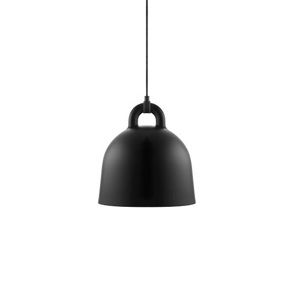 Bell loftlampe sort Small Ø35 cm fra Normann Copenhagen