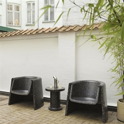 Bit Lounge lænestol sort fra Normann Copenhagen
