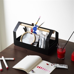 Haus Toolbox - opbevaringskasse fra Normann Copenhagen i sort