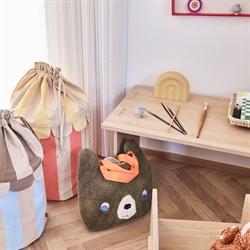 Darling bjørn Tote taske i brun fra OYOY