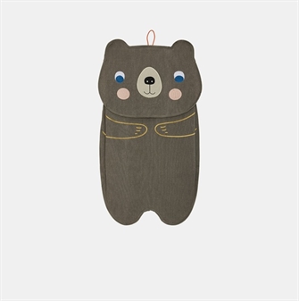 Darling vægopbevaring bjørn brun fra OYOY