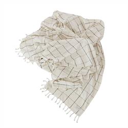 Sengetæppe Gobi Grid 270 x 270 cm fra Oyoy