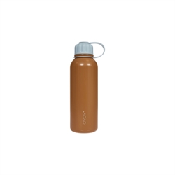 Pullo termoflaske i caramel / iceblue fra OYOY
