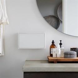 Mini recycling box - opbevaring og toiletspand fra ReCollector -  brilliant white