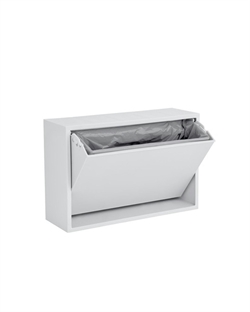 Mini recycling box - opbevaring og toiletspand fra ReCollector -  brilliant white