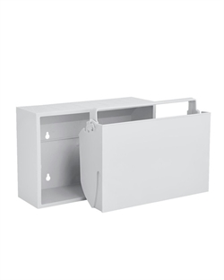 Mini recycling box - opbevaring og toiletspand fra ReCollector -  brilliant white