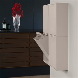 Recycling box - system til affaldssortering & opbevaring fra ReCollector - Silver Cloud Grey