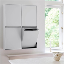 Recycling box - system til affaldssortering & opbevaring fra ReCollector - brilliant white