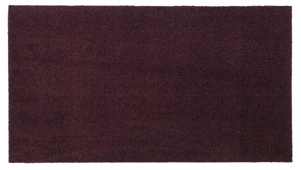 Dørmåtte bordeaux Unicolor 67x120 cm fra Tica Copenhagen